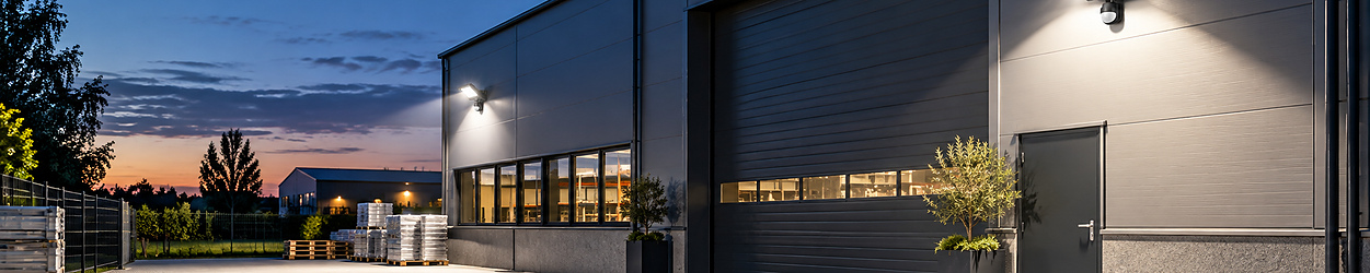 LED-työvalaisimet anturilla