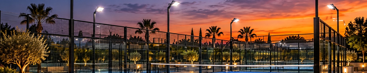 LED padel-valaistus