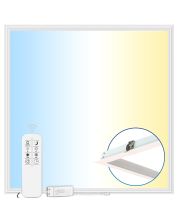 LED-paneeli 62x62 cm | 40W | CCT Himmennettävä | 3000K-6000K | CRI90 | Smart WiFi