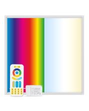 LED-paneeli 62x62 cm | 40W | RGB+CCT 3000K-6000K | Himmennettävä | Kaukosäädin