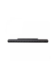 LED-ruudukkovalaisin kiskoon 22W CCT 48V 440 mm musta