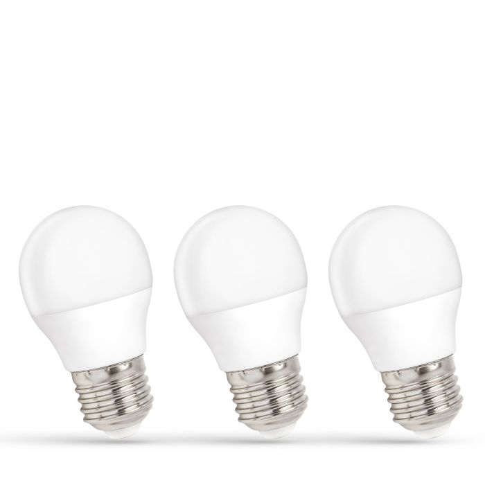 LED E27 pisaralamppu 3-pack 6W K3000 490lm – kuva 2