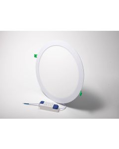 Pyöreä LED-upotusvalaisin Ø30 cm | 24W | 2160 lumenia | CRI80 | Liitäntälaite sis.