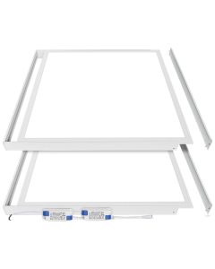 LED-paneeli 62x62 cm | 25W | 4000 lumenia | 160 lm/W | UGR<19 | Välkkymätön | 4000K