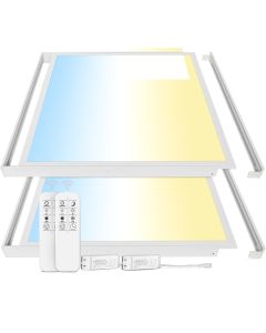 LED-paneeli 62x62 cm | 40W | CCT Himmennettävä | 3000K-6000K | CRI90 | Smart WiFi