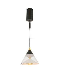 LED-riippuvalaisin Ø15 cm käden liiketunnistimella | 29W | 5100 lumenia | CRI90 | Musta