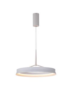 LED-riippuvalaisin rengas Ø50 cm | 50W | 5500 lumenia | CRI90 | CCT 2700K-4000K | Valkoinen