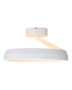 LED-kattovalaisin rengas Ø45 cm | 50W | 5500 lumenia | CRI90 | CCT 2700K-4000K | Valkoinen