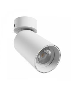 Pinta-asennettava kohdevalo GU10 – valkoinen – IP20 – 60×135 mm – ilman lamppua