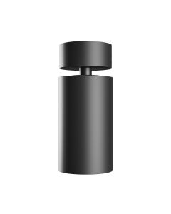 Pinta-asennettava kohdevalo GU10 – musta – IP20 – 60×135 mm – ilman lamppua