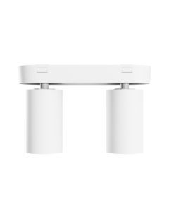 Pinta-asennettava kohdevalo GU10 2-osainen – valkoinen – IP20 – 220×70×135 mm – ilman lamppua