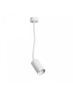 GU10-seinäspotti taipuisalla varrella 410 mm – IP20 – valkoinen