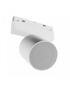 Bluetooth-kaiutin 10W 48V -kiskojärjestelmään – Valkoinen