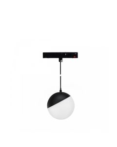 LED bolhanglamp voor rail 10W K3000/K4000 48V Zwart