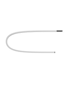 LED-valonauha kapealle kiskolle 6W K3000 48V 547 mm musta