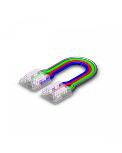Nauhasta nauhaan -liitin kaapelilla COB RGB LED-nauhalle – 10 mm