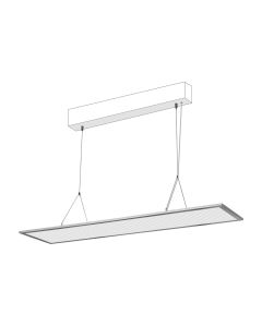 Y-ripustussarja LED-paneeleille | Teräsvaijeri