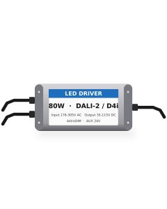 LED-liitäntälaite 80W DALI-2 – katuvalaisimelle ilman liitäntälaitetta