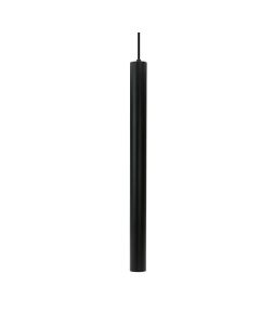 Pendel-LED-spotti (1m) Musta, GU10-kannalla, Säädettävällä valaisinkulmalla, IP20