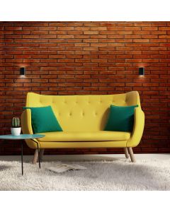 Seinävalaisin G9 – sylinteri – musta – IP20 – 101×81×100 mm – ilman lamppua