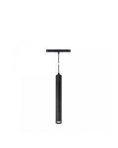 LED-riippuvalaisin kiskoon 12W CCT 48V Ø40 mm himmennettävä musta