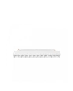LED-ruudukkovalaisin kiskoon 12W CCT 48V 220 mm valkoinen