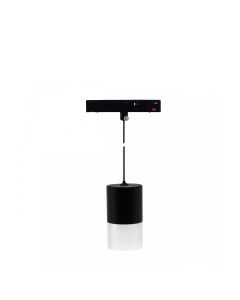 LED-riippuvalaisin kiskoon 7W K2700 48V Ø55 mm musta