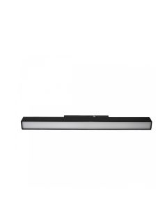 Pitkänomainen LED-kiskovalaisin 10W K2700 48V 300 mm musta