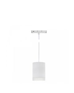 LED-riippuvalaisin kiskoon 7W K2700 48V Ø55 mm Valkoinen