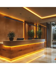 LED-lineaarivalaisin 20/30/40W CCT musta