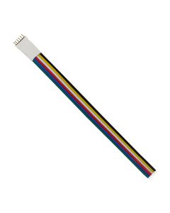 S-D 6-nastainen kaapeliliitin LED-nauhalle – 12 mm