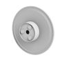 LED-seinävalaisin Piatta pyöreä 18W CCT 1800 lm IP44 Ø250 mm – Valkoinen – kuva 5