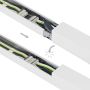 Kannatinkisko 2876 mm LIMEA PRO Trunking – valkoinen – kuva 5