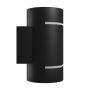 Seinävalaisin G9 – pyöreä – musta – IP20 – 80×150 mm – ilman lamppua – kuva 4