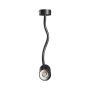 GU10-seinäspotti taipuisalla varrella 410 mm – IP20 – musta – kuva 4