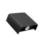 LED-seinävalaisin 2W CCT ylös/alas IP54 musta – kuva 5
