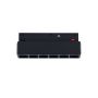 LED-ruudukkovalaisin kiskoon 6W K2700 48V 110 mm musta – kuva 2