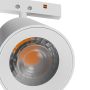 LED-kiskon kohdevalo kapealle kiskolle 5W K3000 48V Valkoinen – kuva 5