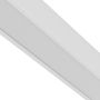 Pitkänomainen LED-kiskovalaisin kapealle kiskolle 10W K3000 48V 300 mm Valkoinen – kuva 5