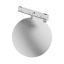 LED-pallovalaisin kapealle kiskolle 7W K3000 48V Ø100 mm valkoinen – kuva 4