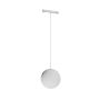 LED-pallomainen riippuvalaisin kapealle kiskolle 7W K3000 48V Ø100 mm valkoinen – kuva 5