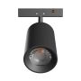 LED-kiskon kohdevalo kapealle kiskolle 5W K3000 48V musta – kuva 2