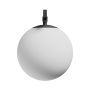LED-pallovalaisin kapealle kiskolle 7W K3000 48V Ø100 mm musta – kuva 3