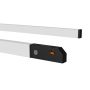 LED-valonauha kapealle kiskolle 6W K3000 48V 547 mm musta – kuva 5