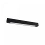 LED Valaisin 60cm Musta G13 T8 LED-putkelle IP20