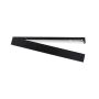 LED Valaisin 60cm Musta G13 T8 LED-putkelle IP20 – kuva 3