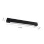LED Valaisin 60cm Musta G13 T8 LED-putkelle IP20 – kuva 4