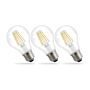 LED E27 A60 filamenttilamppu 3-pack 7W K2700 770lm