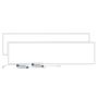 LED-paneeli 30x120 cm | 40W | 3600 lumenia | CRI80 | Välkkymätön | 9 mm | Valkoinen – kuva 6