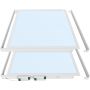 LED-paneeli pinta-asennuskehys 620x620x58 valkoinen – kuva 6